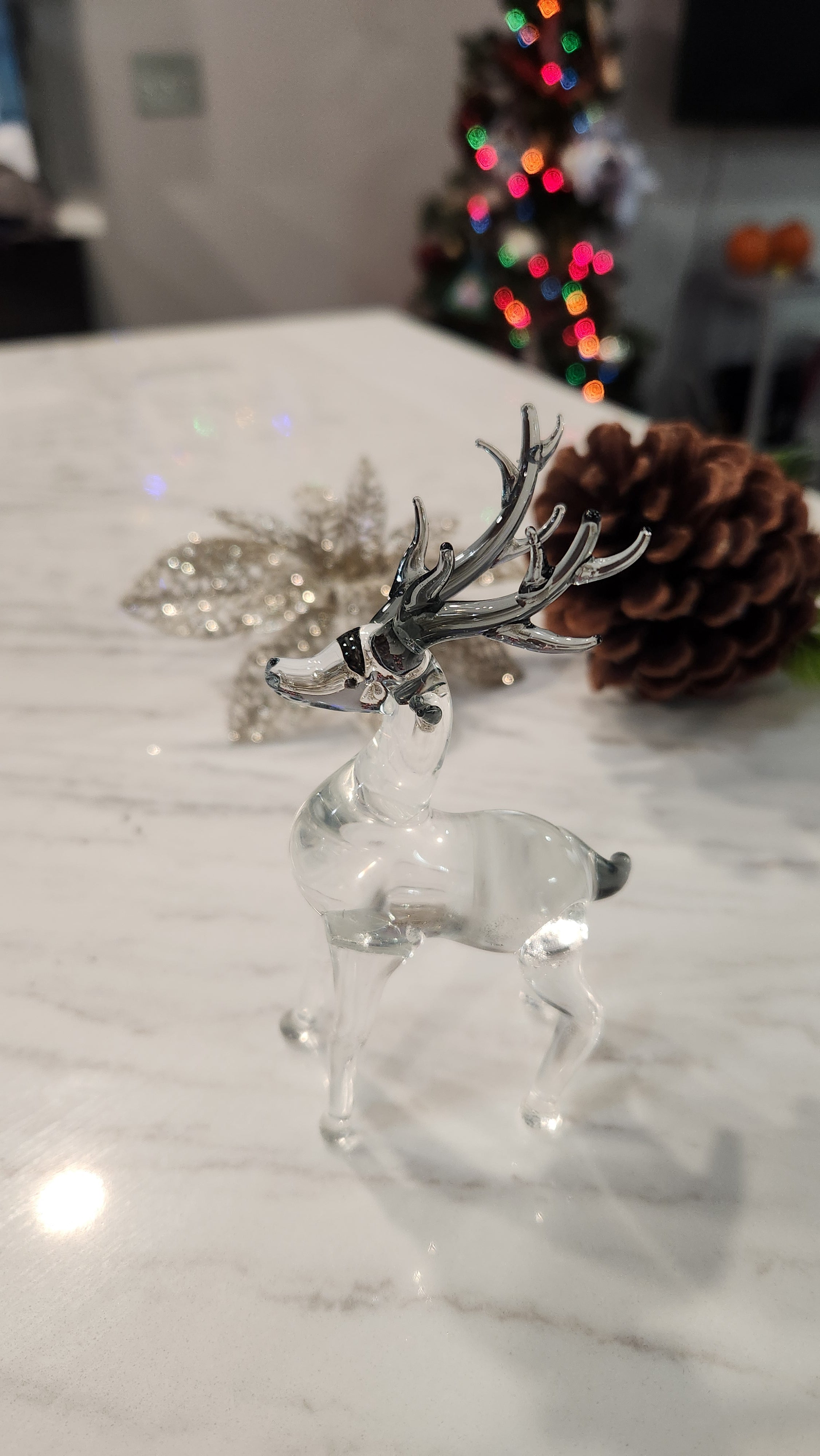 Artisan Hand Blown Deer