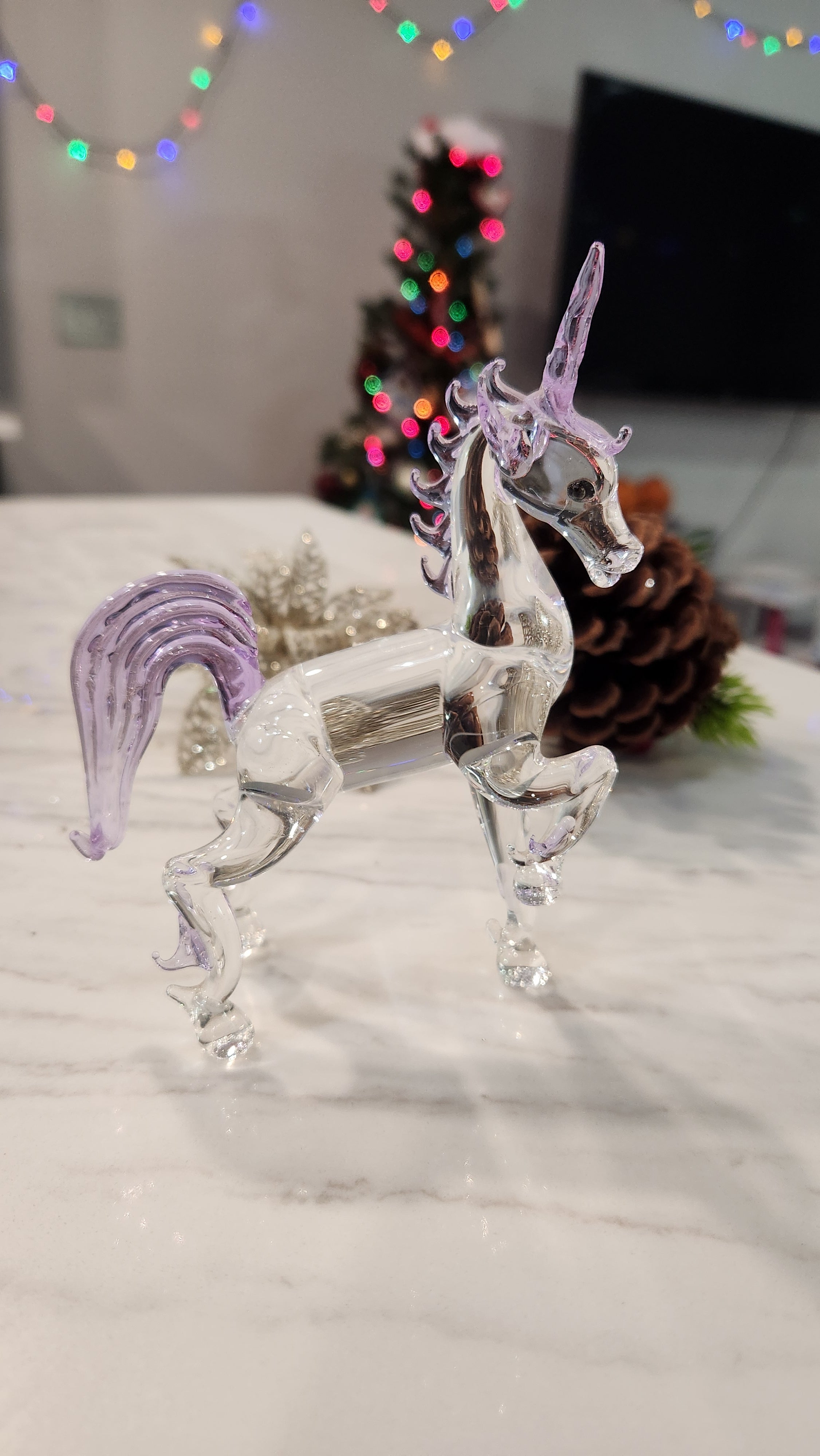 Artisan Hand Blown Unicorn