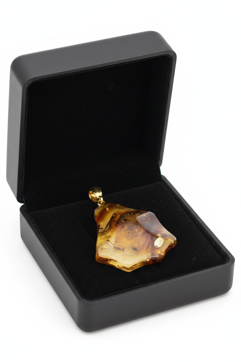 Premium Free-Shaped Baltic Amber Shape 1.2.2 (8g, 1.25")