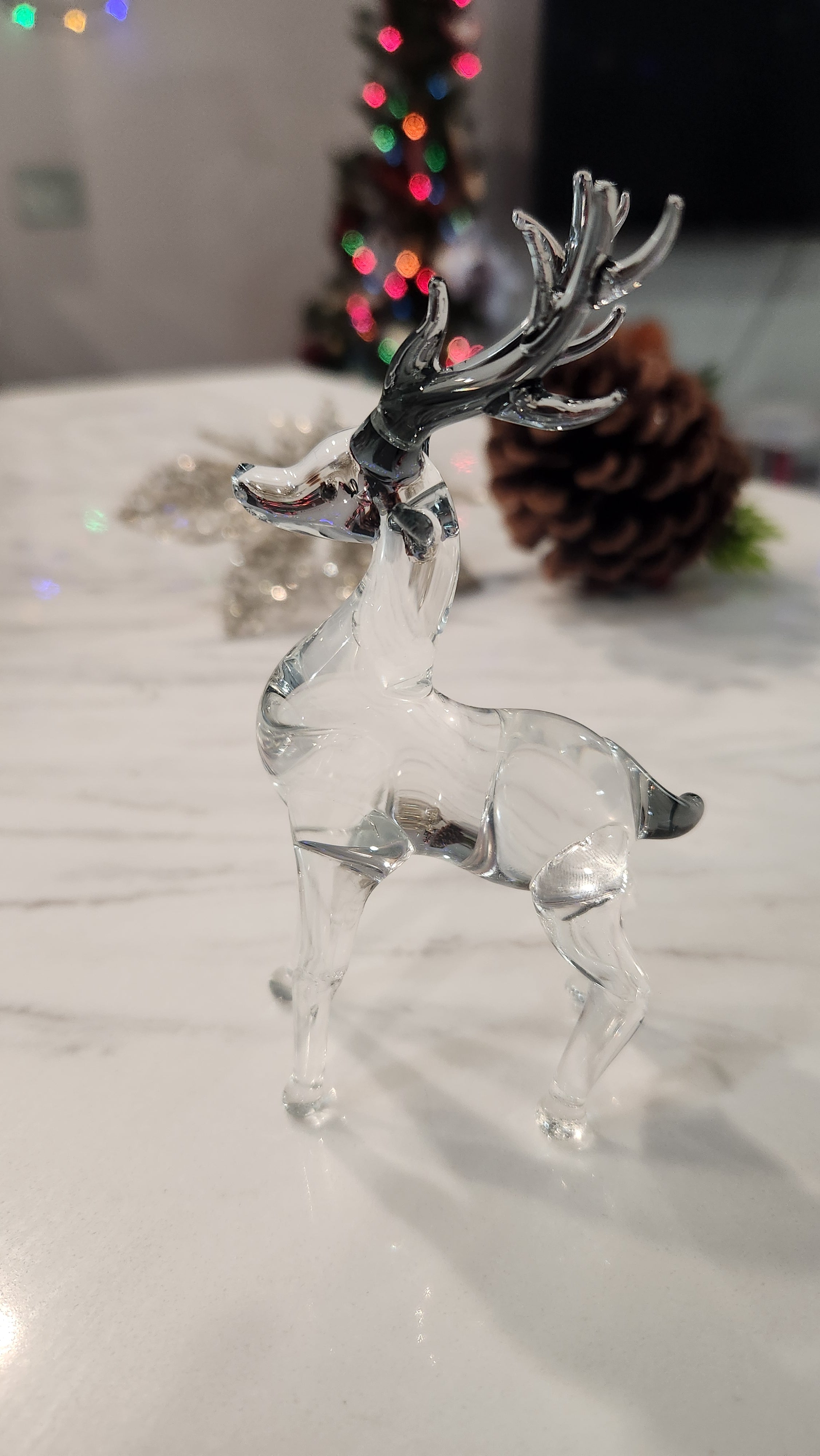Artisan Hand Blown Deer