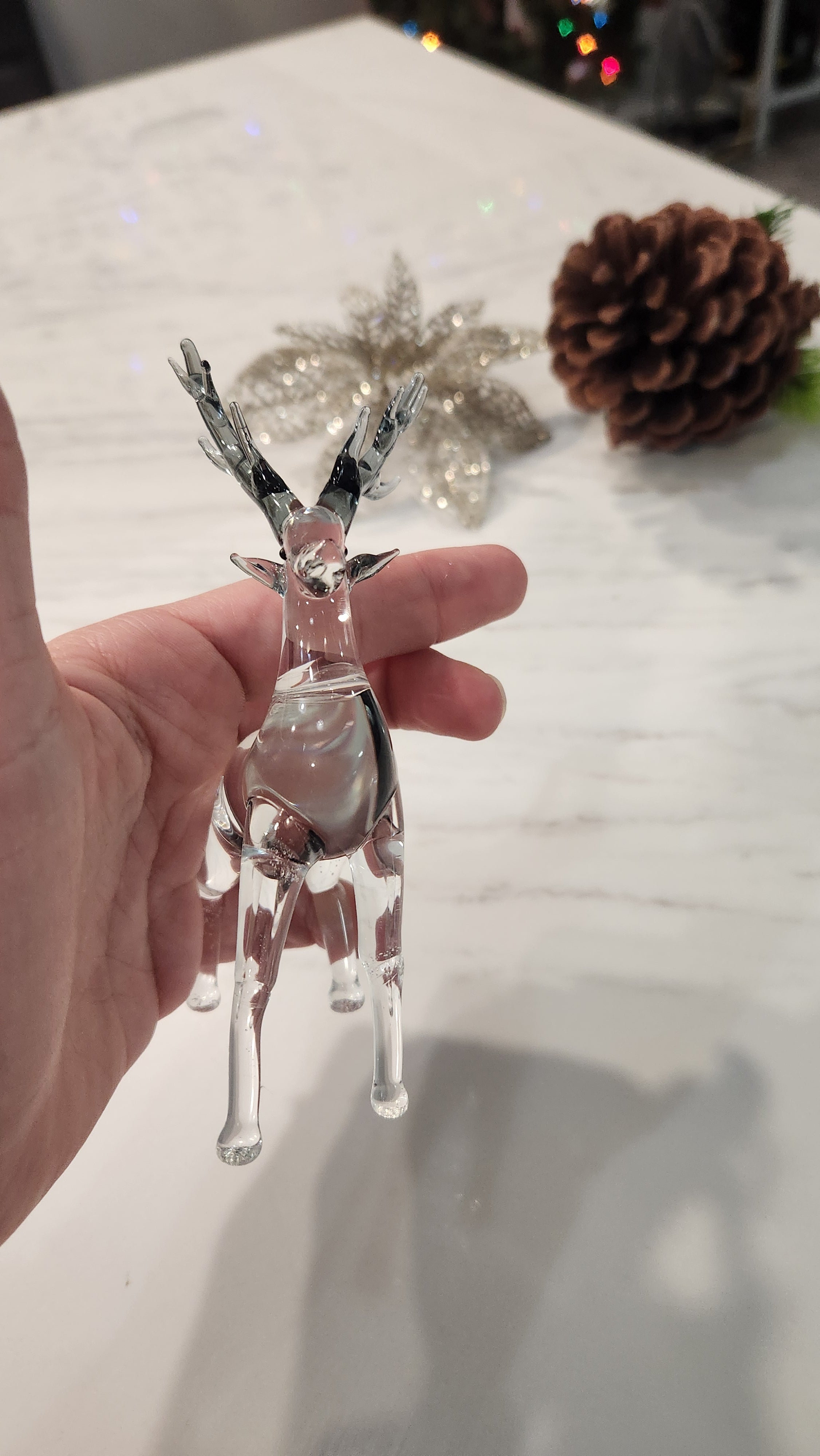 Artisan Hand Blown Deer