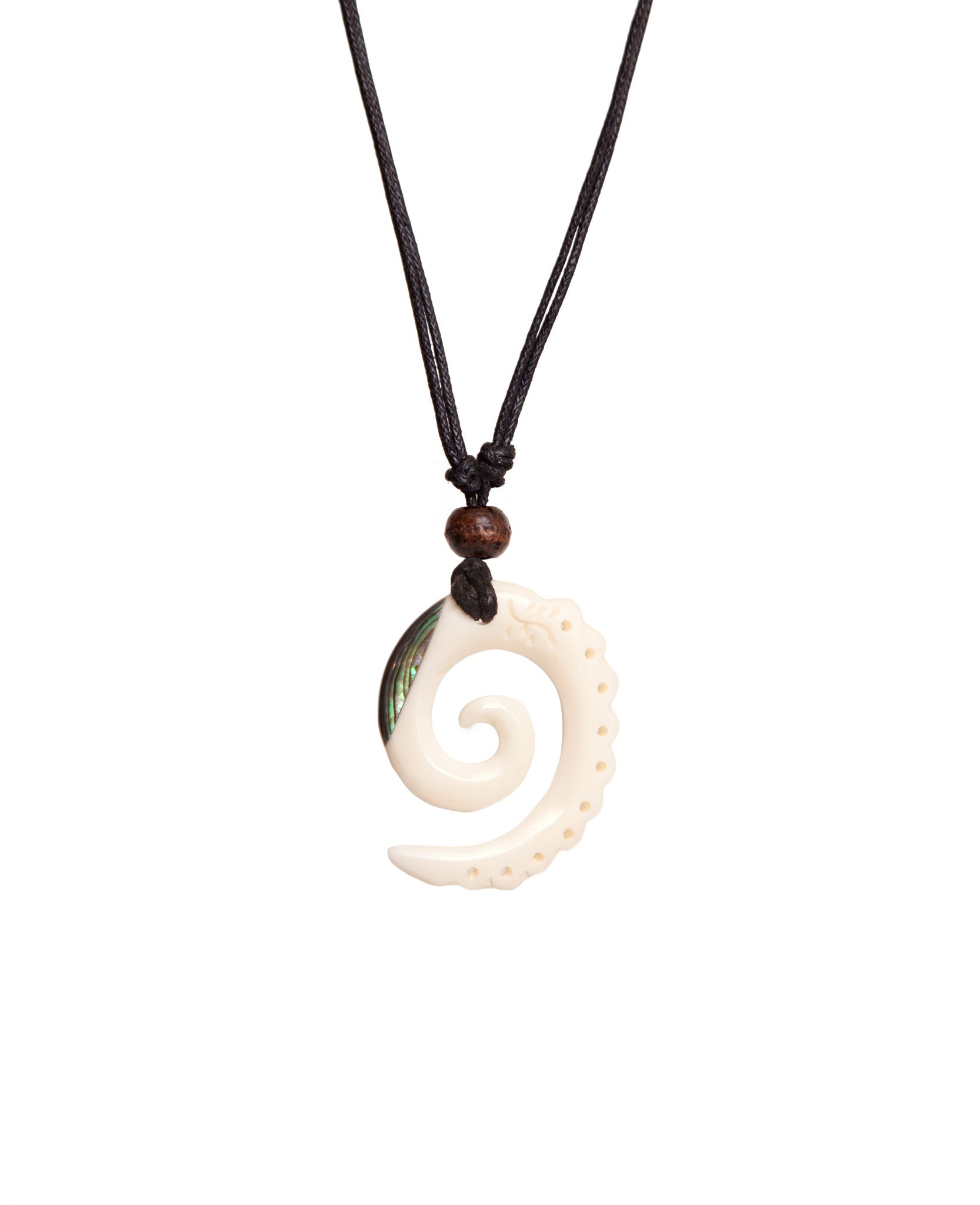 Paua Inlaid Koru