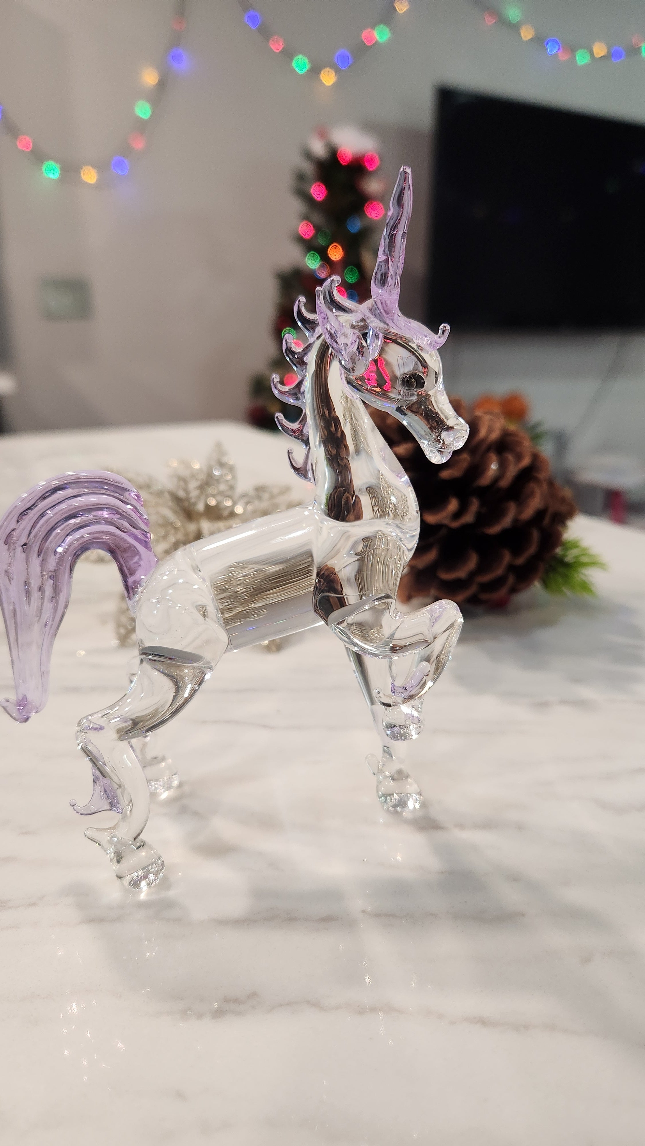 Artisan Hand Blown Unicorn